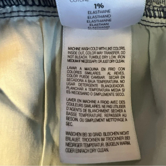 Mother Triple Stack Looker Hi Rise Tie Waist Stretch Skinny Jeans Size 31 - Picture 9 of 15